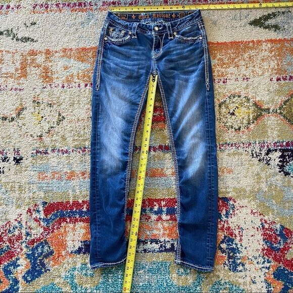 Rock Revival Shara Rhinestone Skinny Jeans - Picture 11 of 13